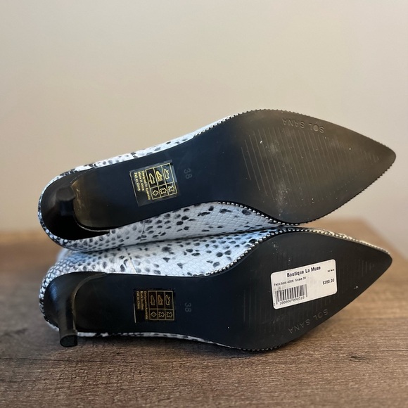 SOL SANA Leather Felix Snake Boots - Picture 15 of 15